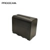 Proocam Battery LED NP-F970 F960 F970 Battery